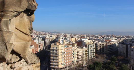 Vista de Barcelona à partir da Torre da Natividade