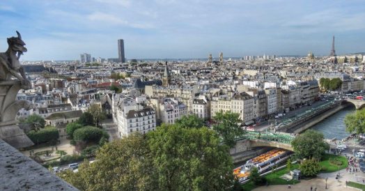 Paris vista da Torre de Notre Dame