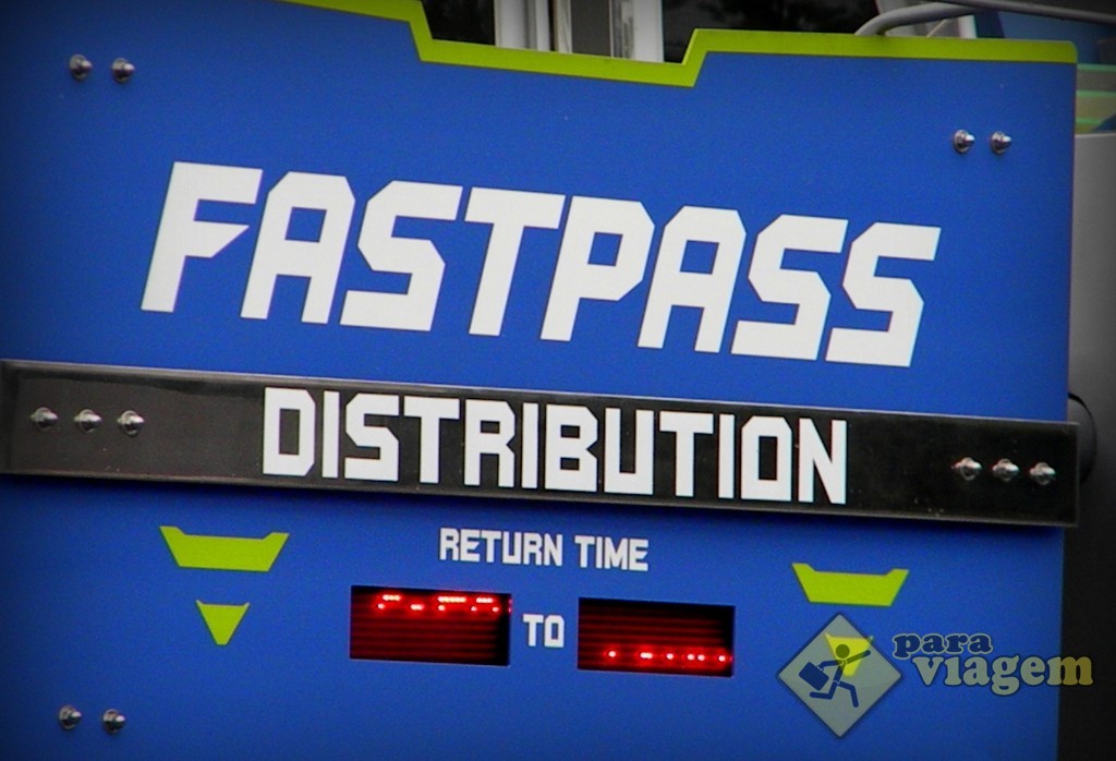 Local de distribuição de FastPass