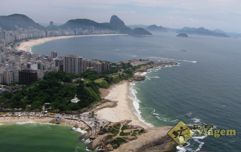 Arpoador e Praia de Copacabana