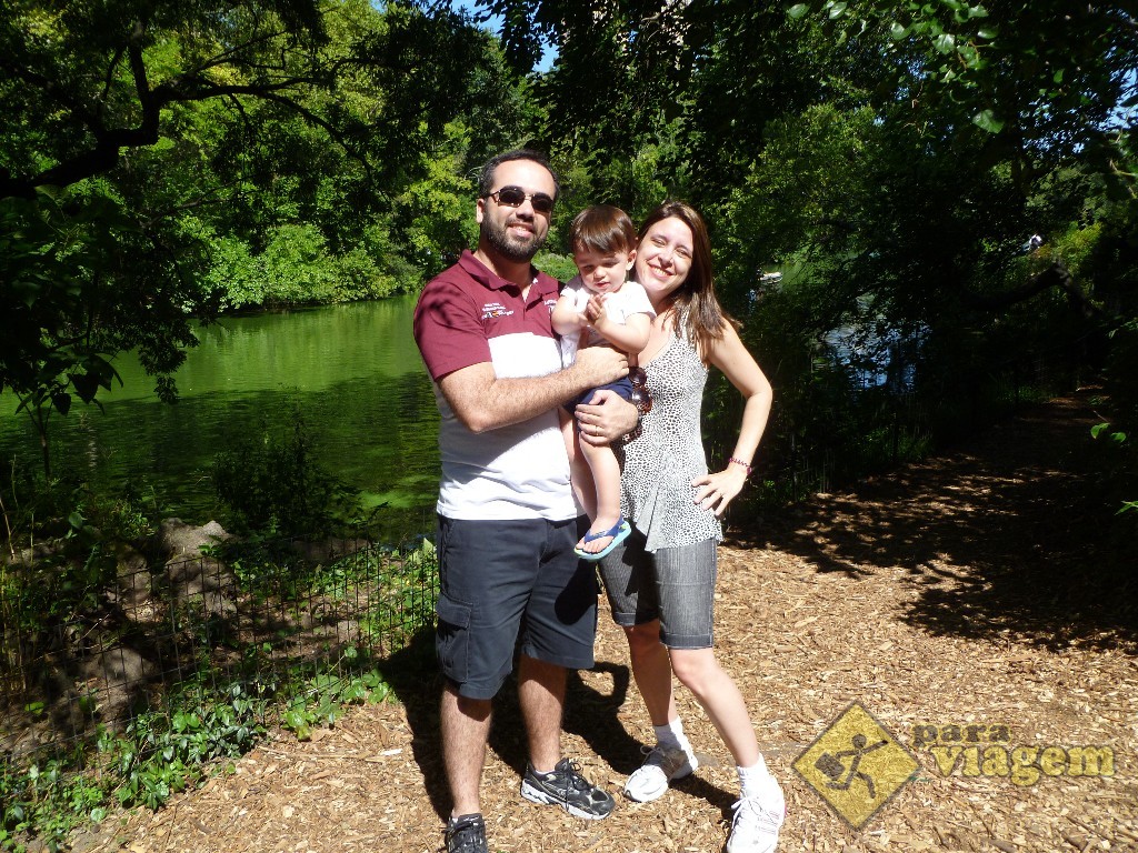 Família com Bebê no Central Park