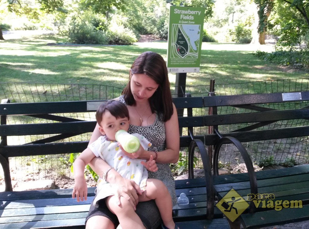 Amamentando no Central Park