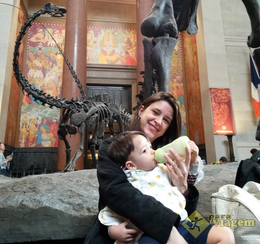 Amamentando no Museu de História Natural