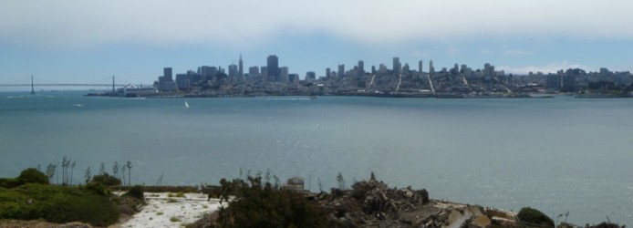 Vista de San Francisco de Alcatraz