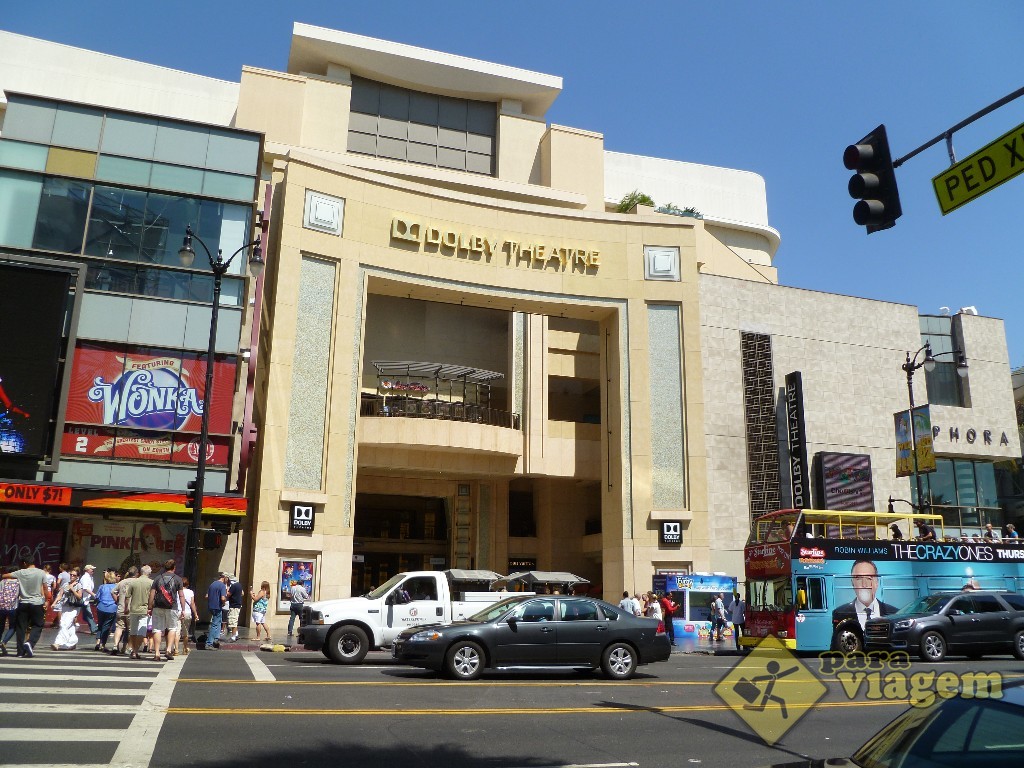 Dolby Theatre na Hollywood Blvd