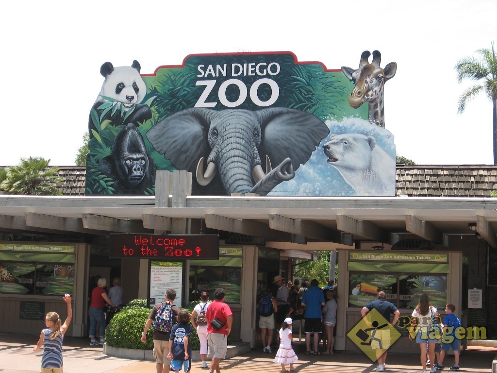 Entrada do San Diego Zoo