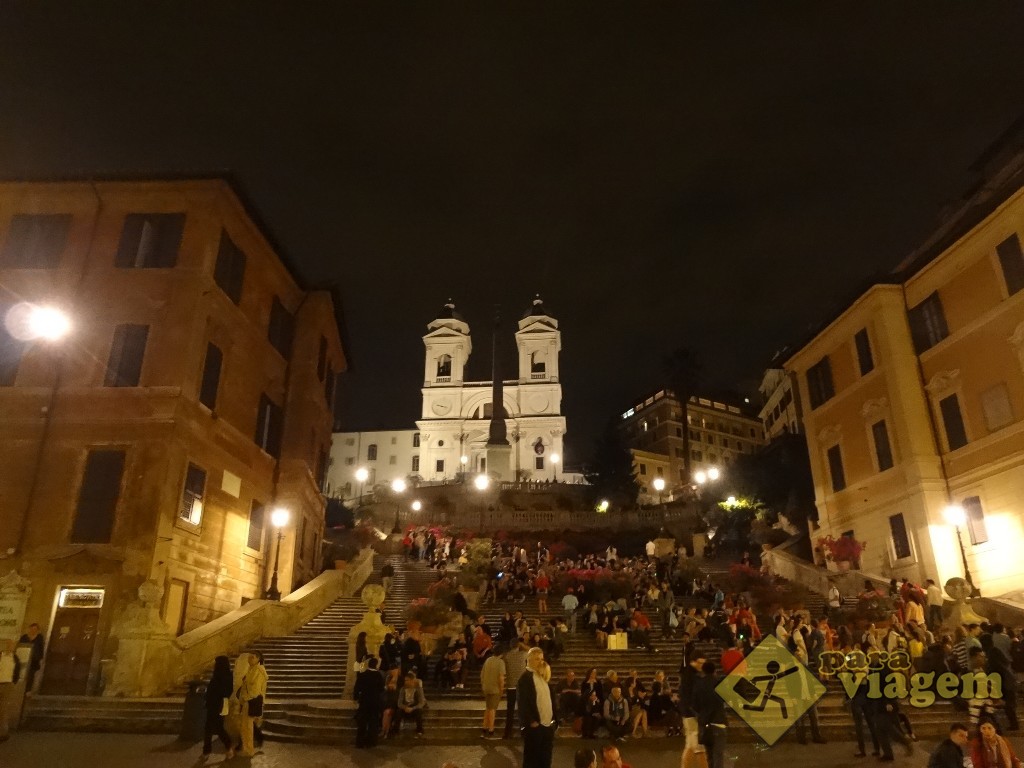 Piazza di Spagna à Noite