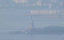 Estátua da Liberdade: vista do Top of the Rock