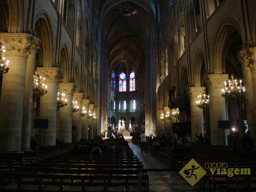 Notre Dame por dentro