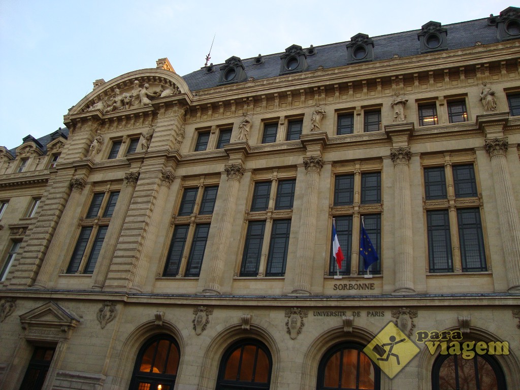 Um dos prédios de Sorbonne