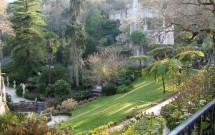 Vista dos jardins do Palácio da Regaleira