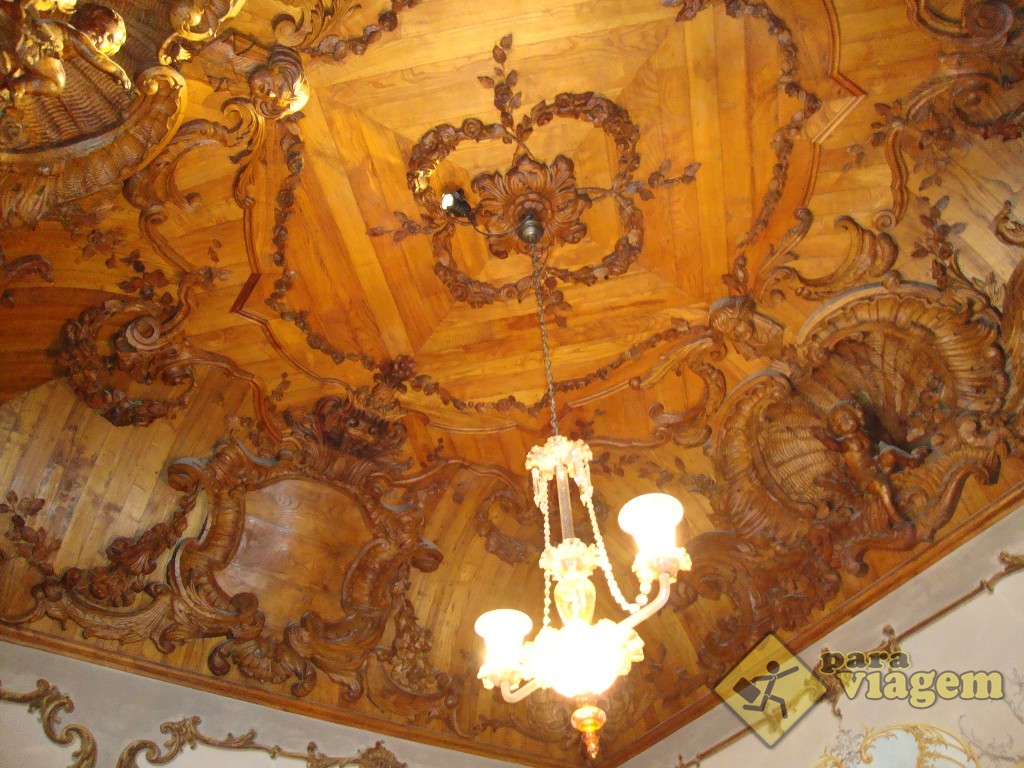 Teto decorado no Palácio da Regaleira
