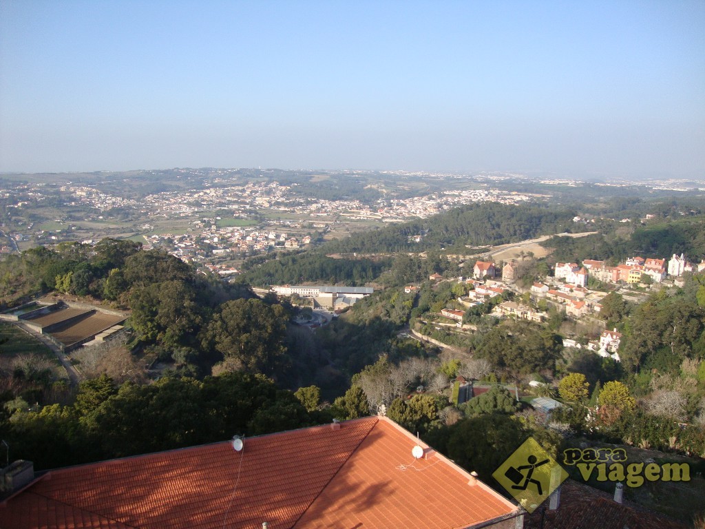 Vista do terraço do Palácio da Regaleira