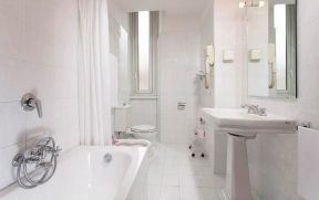 Banheiro do Hotel Quirinale em Roma