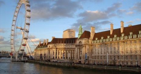 London Eye e o County Hall