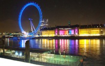 London Eye à noite