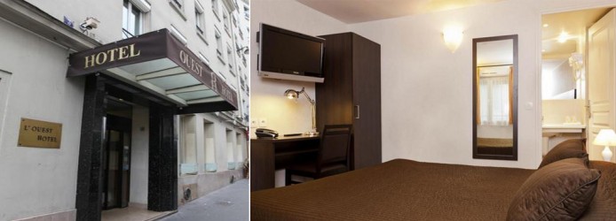 Onde se Hospedar em Paris: L'Ouest Hotel