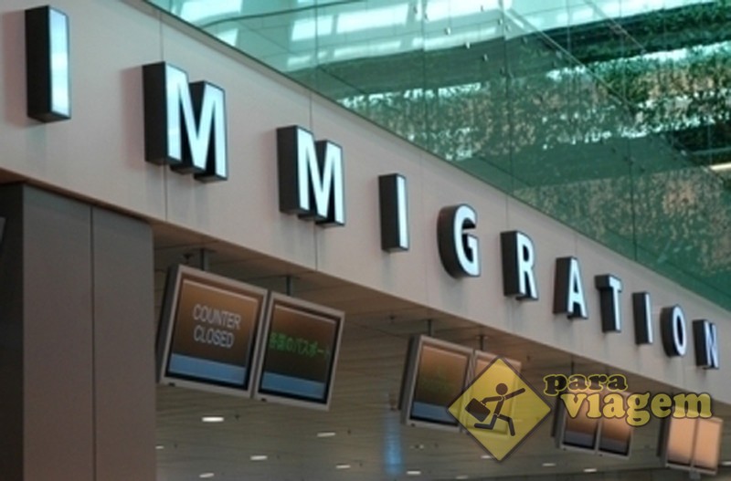 Imigração nos aeroportos