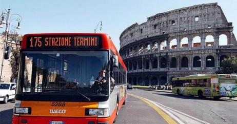 Ônibus em Roma