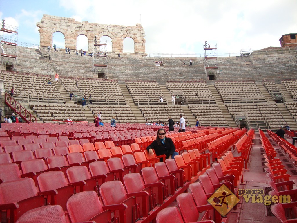 Arquibancada da Arena de Verona