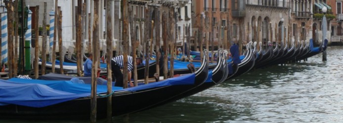 Gôndolas de Veneza
