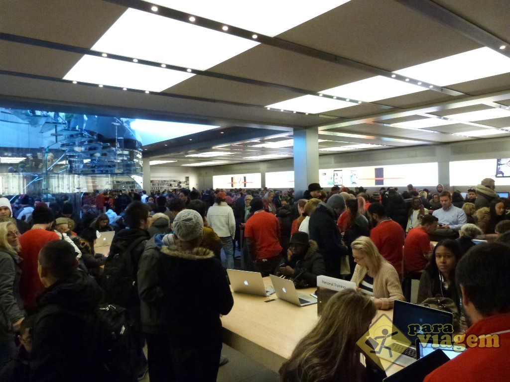 Loja da Apple na Black Friday em Nova York