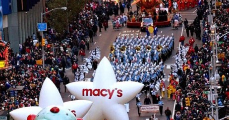 Parada da Macy's no Thanksgiving em Nova York