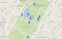 Mapa Central Park