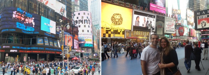 Times Square durante o dia