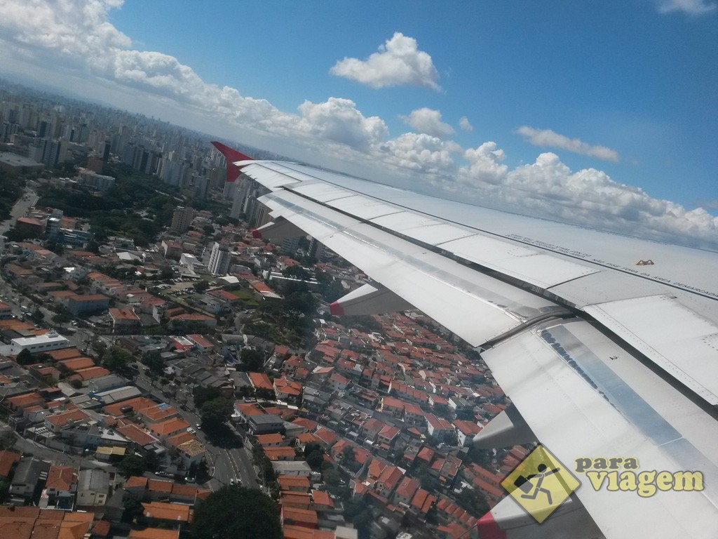 Decolando de São Paulo pela Avianca