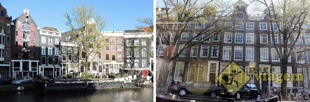 Casas típicas holandesas: estreitas e altas