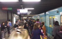 Metrô em Santiago do Chile
