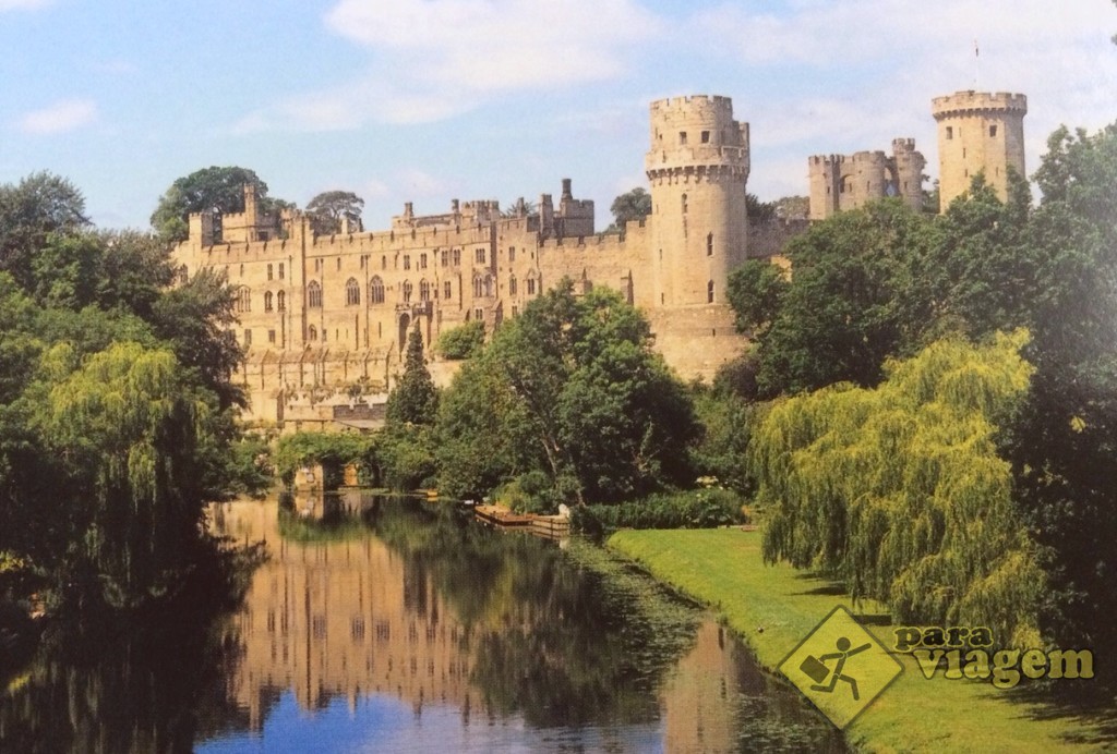 Castelo de Warwick e o Rio Avon