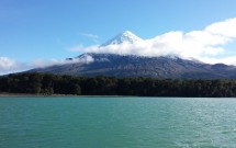 Puerto Varas: Vulcão Osorno visto do Lago Todos los Santos