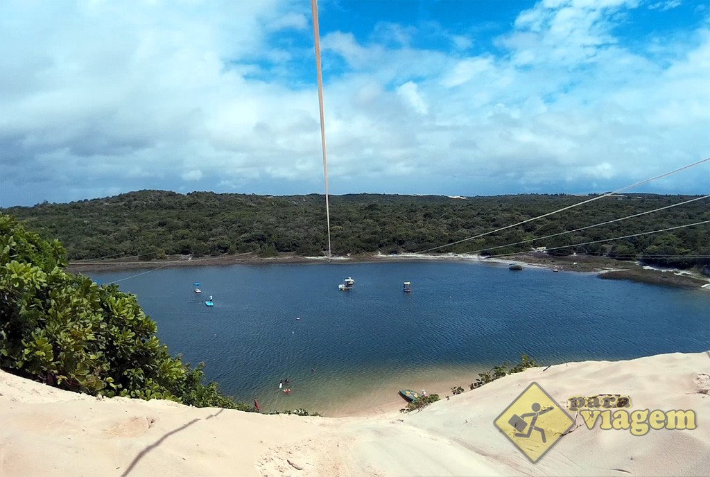 Vista da Lagoa de Jacumã