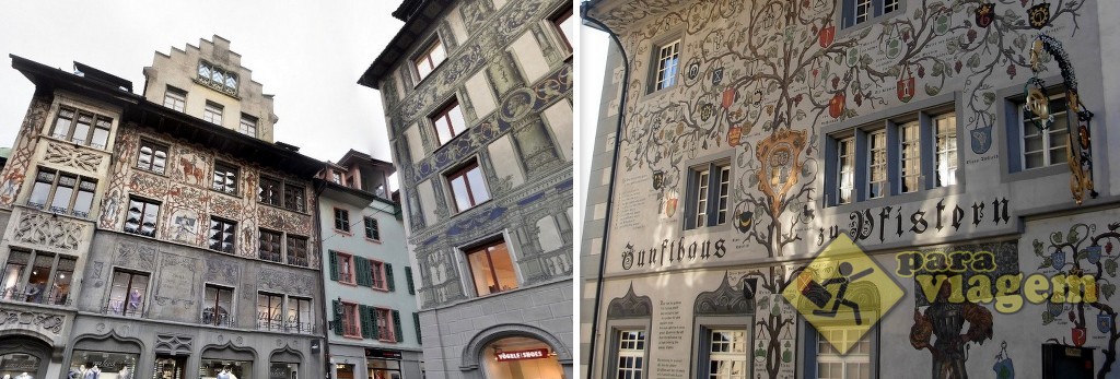 Outras belas fachadas decoradas de Lucerna