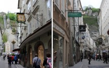 Getreidegasse: uma das ruas mais famosas de Salzburgo