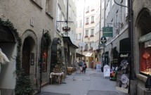 Rua da Cidade Velha de Salzburgo