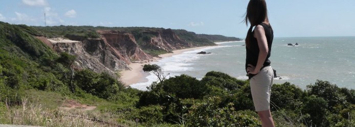 Vista do Mirante na Entrada da Praia de Tambaba