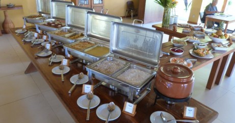 Buffet do Almoço no Haras Morena