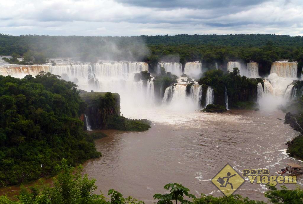 Vista das Cataratas do Iguaçu