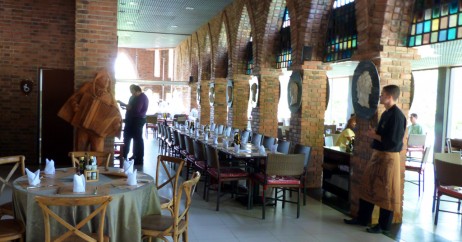 Interior do Restaurante Castelus