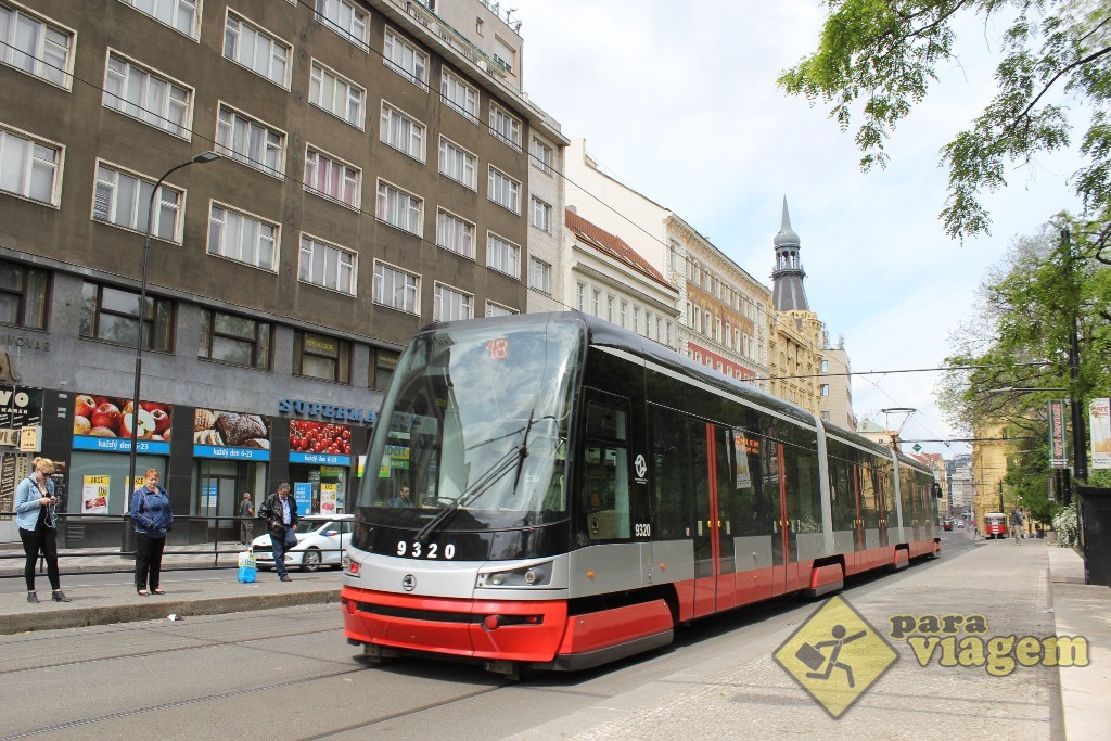 Tram (bonde) de Praga
