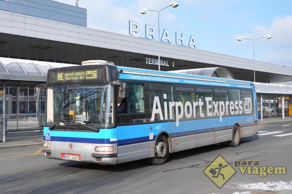 Airport Express (Bus AE) em Praga
