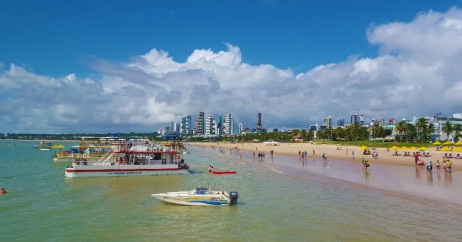 Praia de Tambaú em João Pessoa