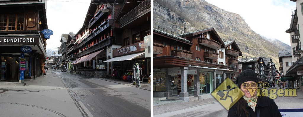Bahnhofstrasse: a avenida principal de Zermatt