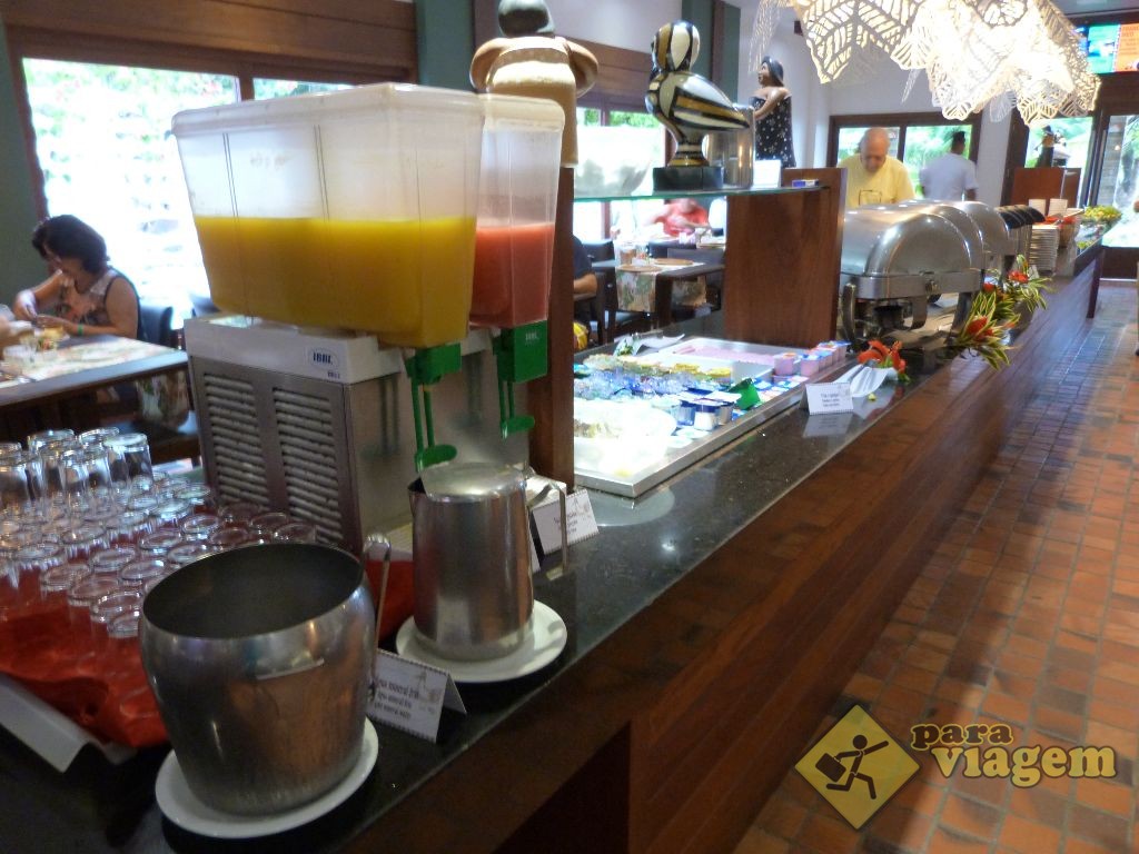 Sucos no Café da Manhã do Village Porto de Galinhas