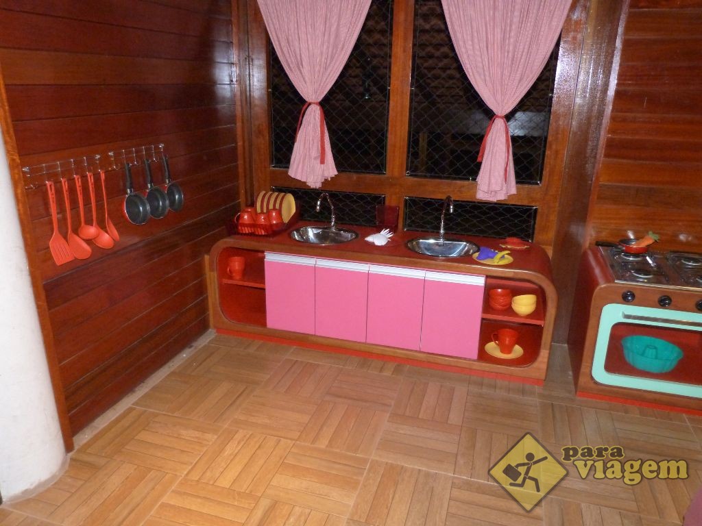 Cozinha Infantil na Vila Brincante do Hotel Village