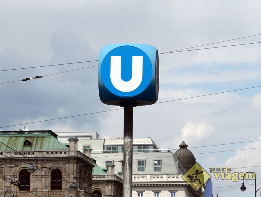Símbolo do Metrô de Viena (U-Bahn)