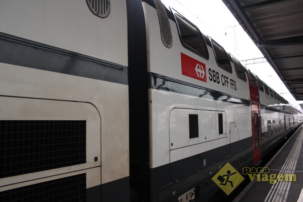 Trem da SBB na Suíça